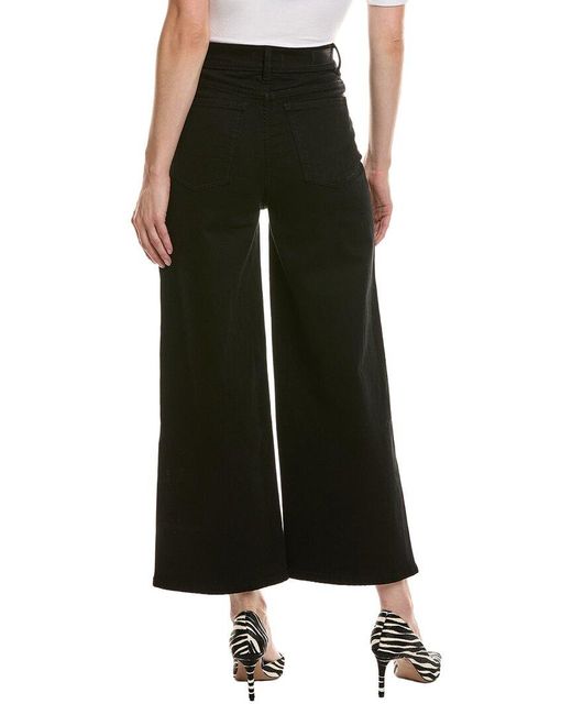 DL1961 Black Hepburn Jet Wide Leg Jean