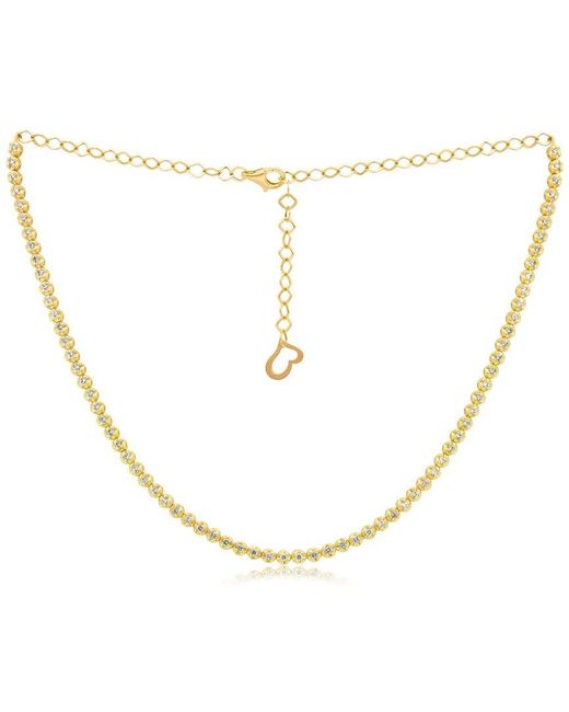 Diana M White Fine Jewelry 14k 2.30 Ct. Tw. Diamond Choker Necklace