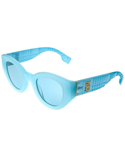 Burberry Blue Meadow 47mm Sunglasses