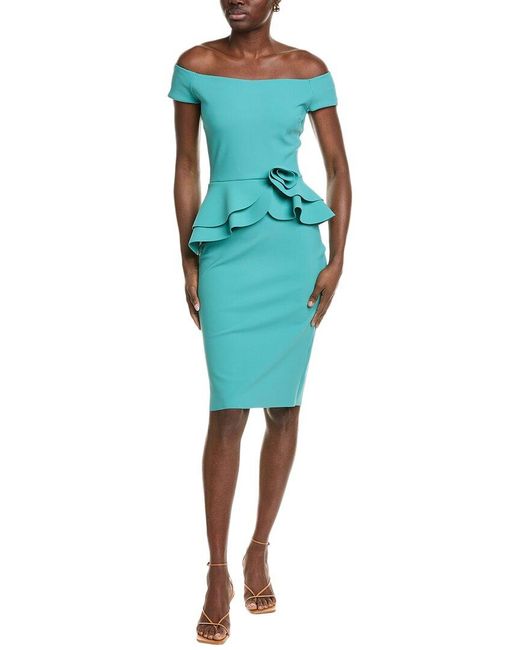 La Petite Robe Di Chiara Boni Blue Lady Cocktail Dress