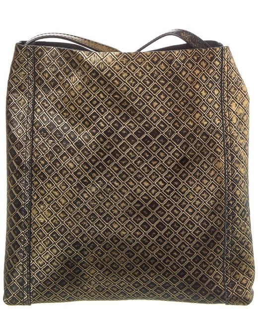 Bottega Veneta Brown Intrecciomirage Leather Tote