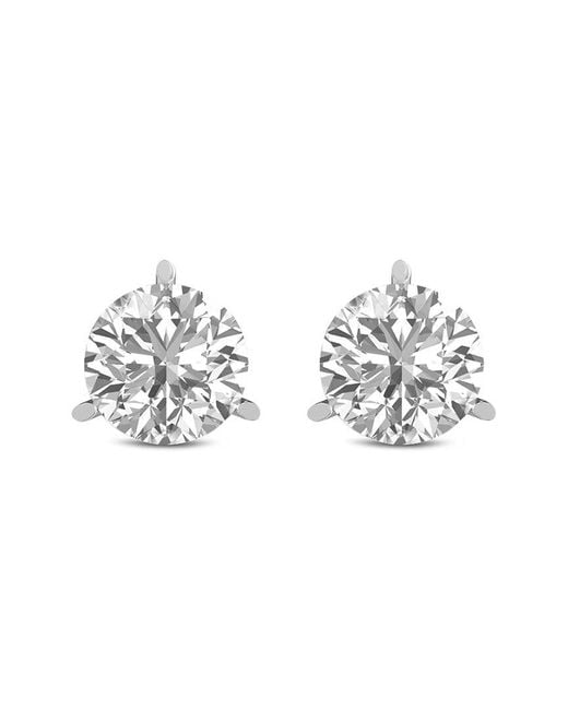 Diana M White Fine Jewelry 14k 0.25 Ct. Tw. Diamond Studs