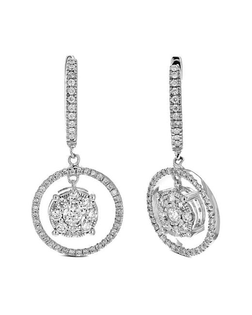 Amairah Metallic 14K 1.00 Ct. Tw. Lab-Grown Diamond Earrings