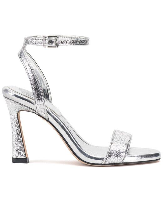 Vince Camuto White Penelopy Leather Sandal