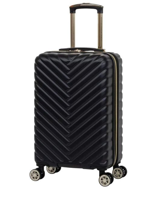 Kenneth Cole Black Madison Square 20in Luggage
