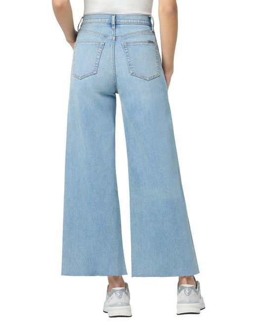 Joe's Jeans Blue Wide Leg Ankle Jean