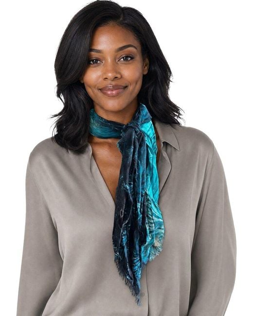 Blue Pacific Blue Ice Neckerchief