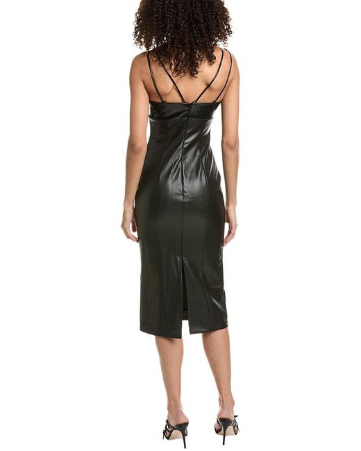 Staud Green Sketching Dress