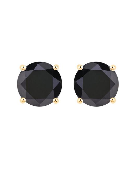 Diana M Black Fine Jewelry 14k 3.24 Ct. Tw. Diamond Studs