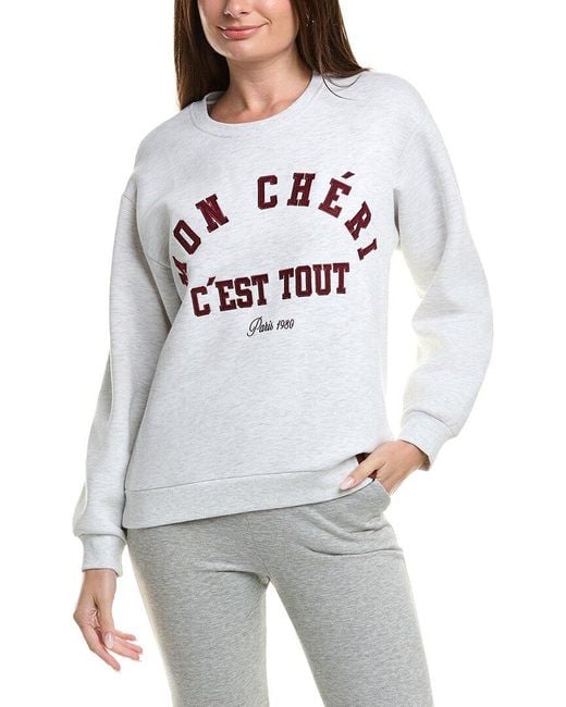Vintage Havana Gray Comfort Fleece Sweatshirt