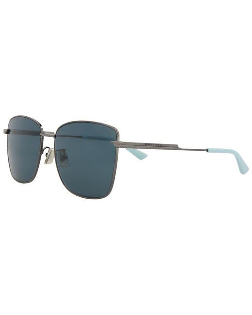 Bottega Veneta Blue Bv1237s 57mm Sunglasses