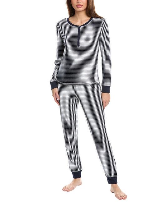 Splendid 2Pc Cozy Thermal Pajama Set in Grey Lyst UK