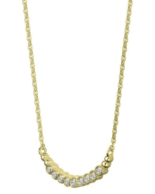 Genevive Jewelry Metallic Silver Necklace