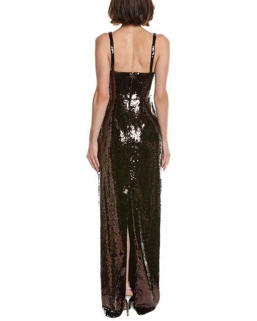 L'Agence Multicolor Karma Long Dress