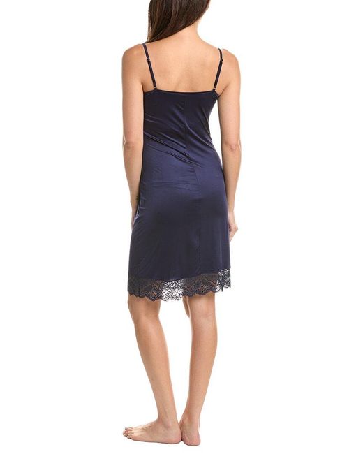 Hanro Blue Josephine Dress