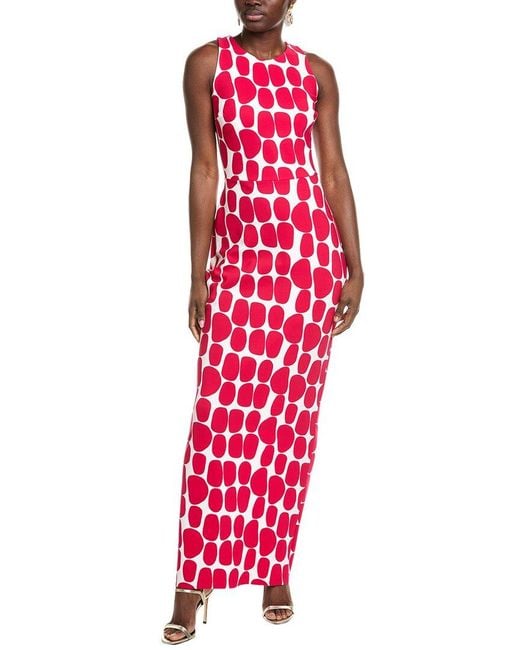 La Petite Robe Di Chiara Boni Red Sabriele Maxi Dress