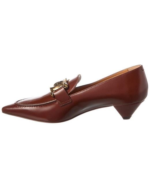 Tod's Brown Leather Pump