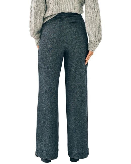 Faherty Brand Blue Dream Flannel Trouser