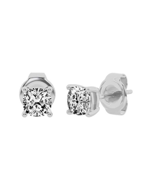Lab Grown Diamonds Metallic 14K 1.50 Ct. Tw. Lab-Grown Diamond Studs