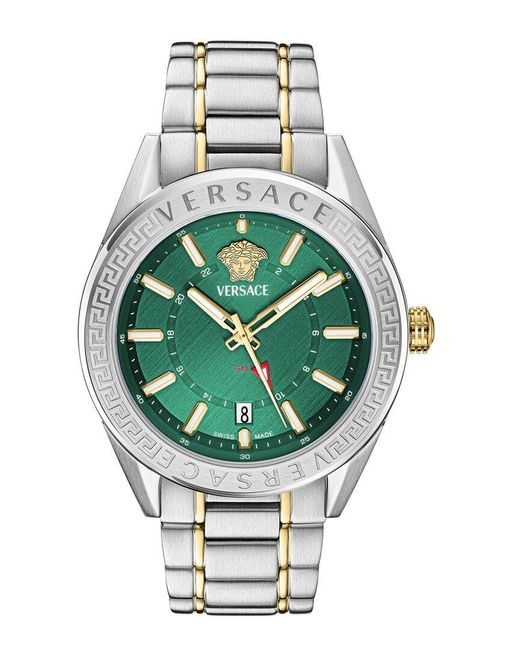 Versace Gray V-code Watch for men