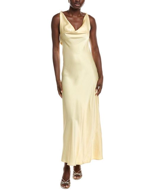 Moonsea Metallic Maxi Dress