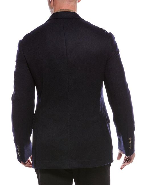 Brunello Cucinelli Black Cashmere Blazer for men