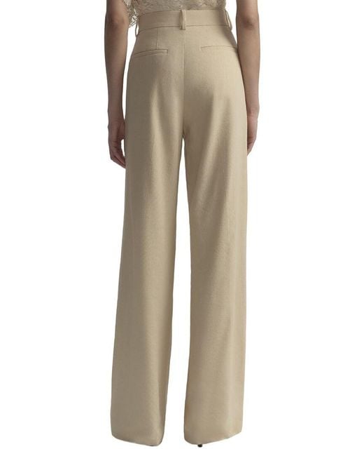 A.L.C. Natural Winston Linen-Blend Pant