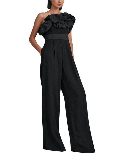 Reiss Black Sabbie Jumpsuit
