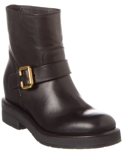 Chloé Black Coddington Leather Boot