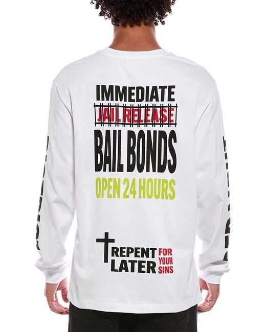 RTA White Lawrence T-Shirt for men