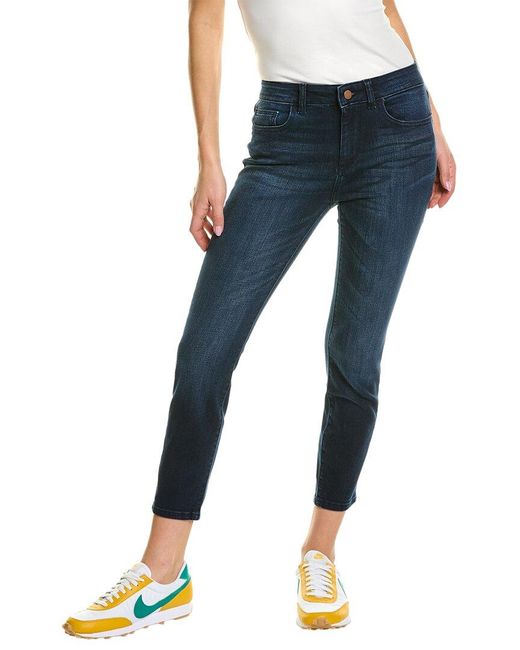 DL1961 Blue Florence Morgana Skinny Crop Jean