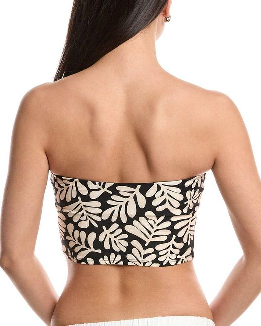 WeWoreWhat Black Bikini Tube Top
