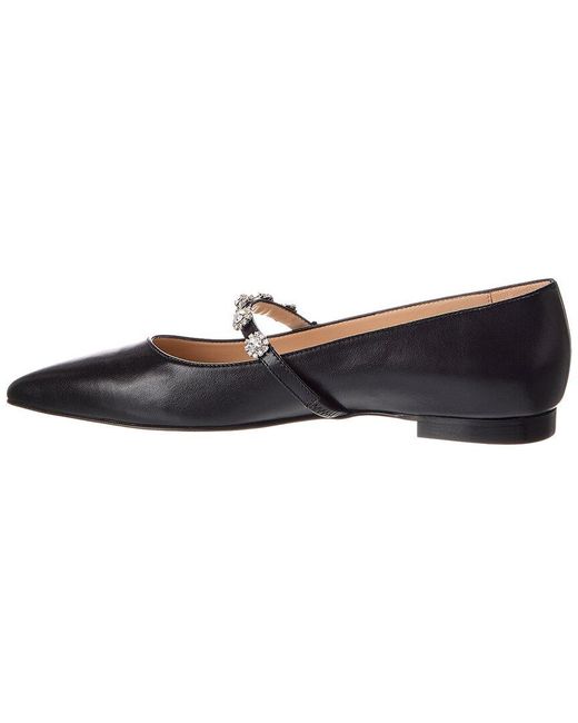 Stuart Weitzman Brown Justina Leather Mary Jane
