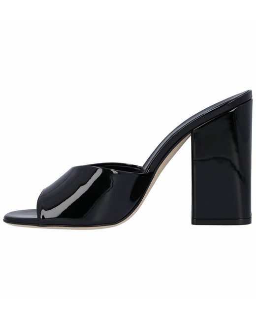 Paris Texas Black Anja Leather Mule
