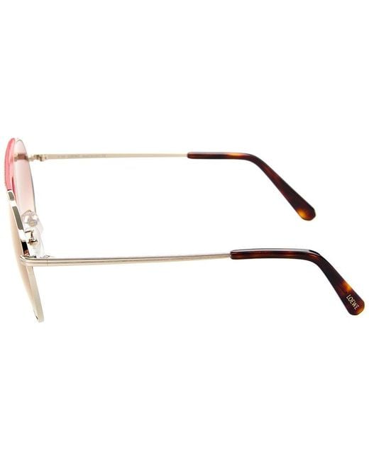 Loewe Pink Lw40005U 52Mm Sunglasses