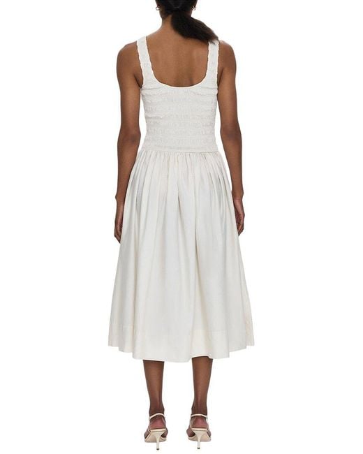 Pistola White Alessia Drop Waist Dress