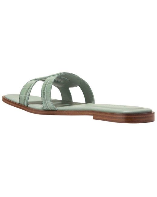 Cole Haan Gray Chrisee Leather Sandal