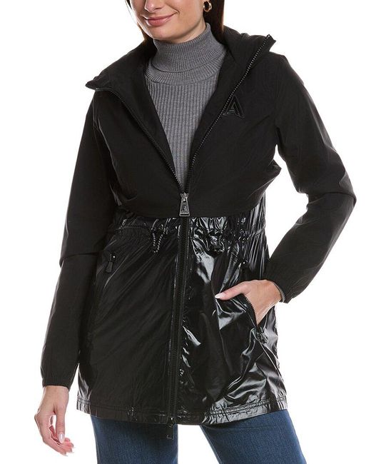 Alpenhaus Black Valmenier Windbreaker Jacket