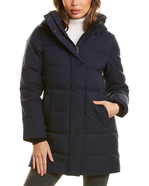 Canada Goose Annecy Down Parka in Blue | Lyst