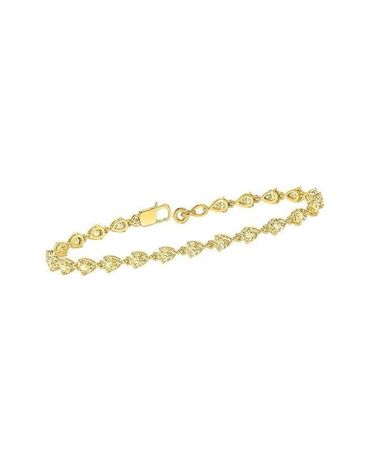 Lab Grown Diamonds White 14K 3.68 Ct. Tw. Lab-Grown Diamond Tennis Bracelet