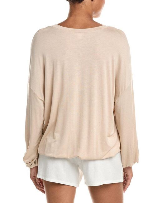 Hanro Natural Wear Cashmere-Blend Soft Top