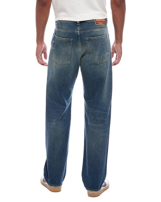 DIESEL Blue 2010 Loose Fit Straight Jean for men