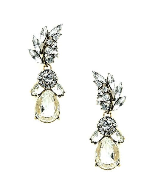 Eye Candy LA Metallic Love Earring