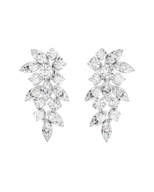 Sabrina Designs Lab Grown Diamonds White 14K 3.08 Ct. Tw. Lab-Grown Diamond Chandelier Earring