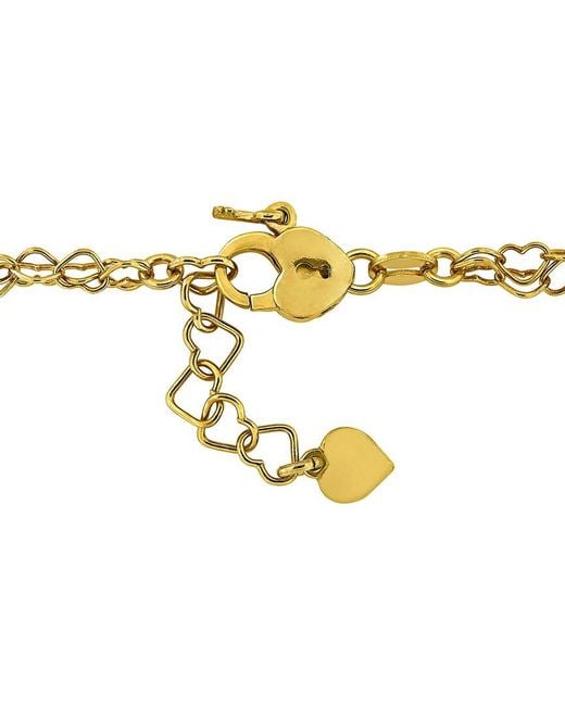 Italian Silver Metallic Double Strand Bracelet