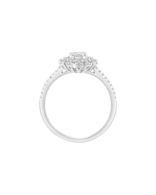 Effy Fine Jewelry White 14K 1.27 Ct. Tw. Diamond Ring