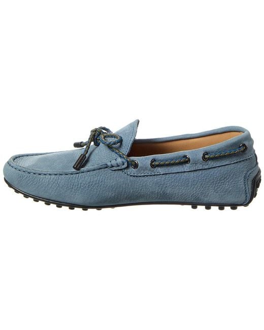 Tod's Blue Gommino Leather Loafer for men