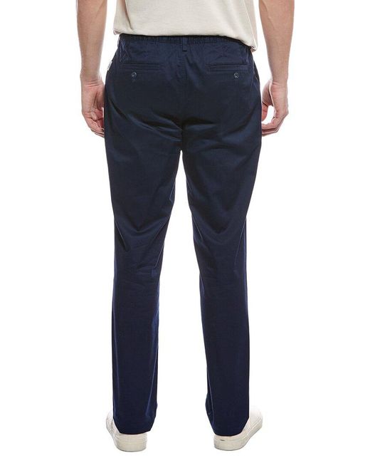 Onia Blue Garment Dye Drawstring Pant for men