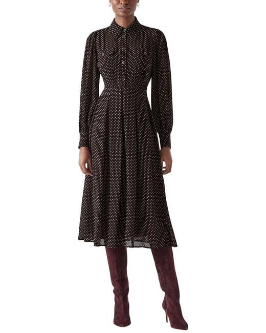 L.K.Bennett Black Cody Dress