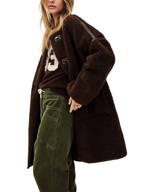 Ba&sh Black Millie Coat